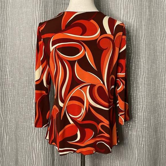 j.t.b vintage asymmetric hem top - Picture 2 of 5